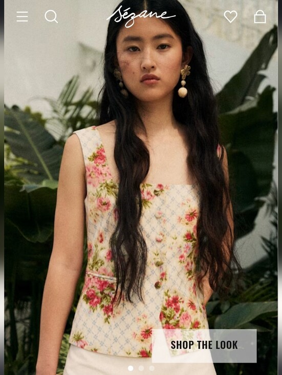 Sezane Tops - NWT Sézane x Andion Zelinda Blouse